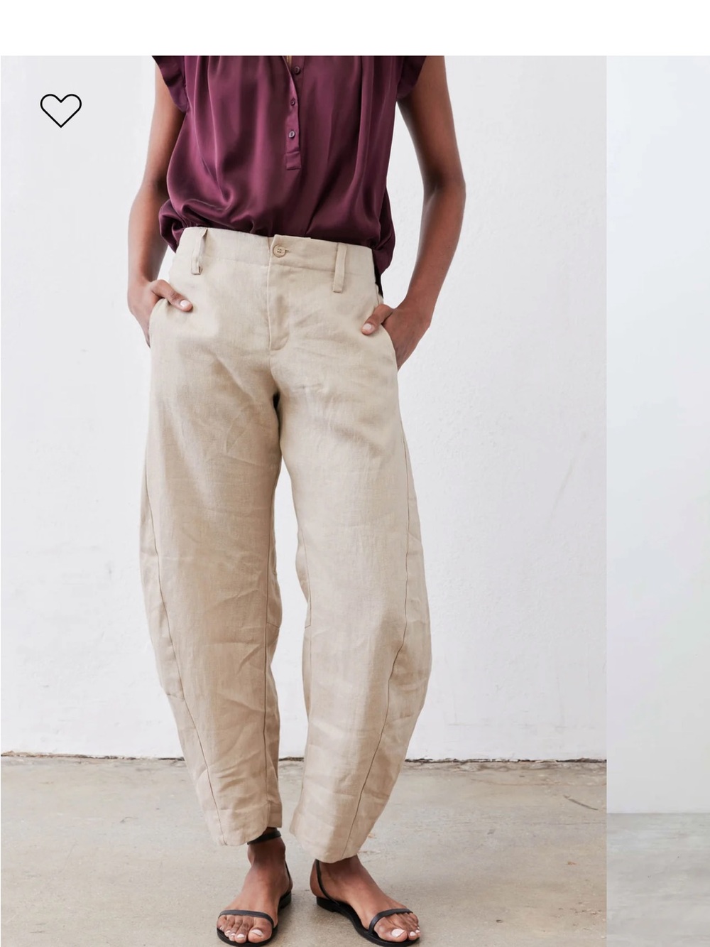 The Uptown Loose Linen Pants - SOLD OUT ONLINE